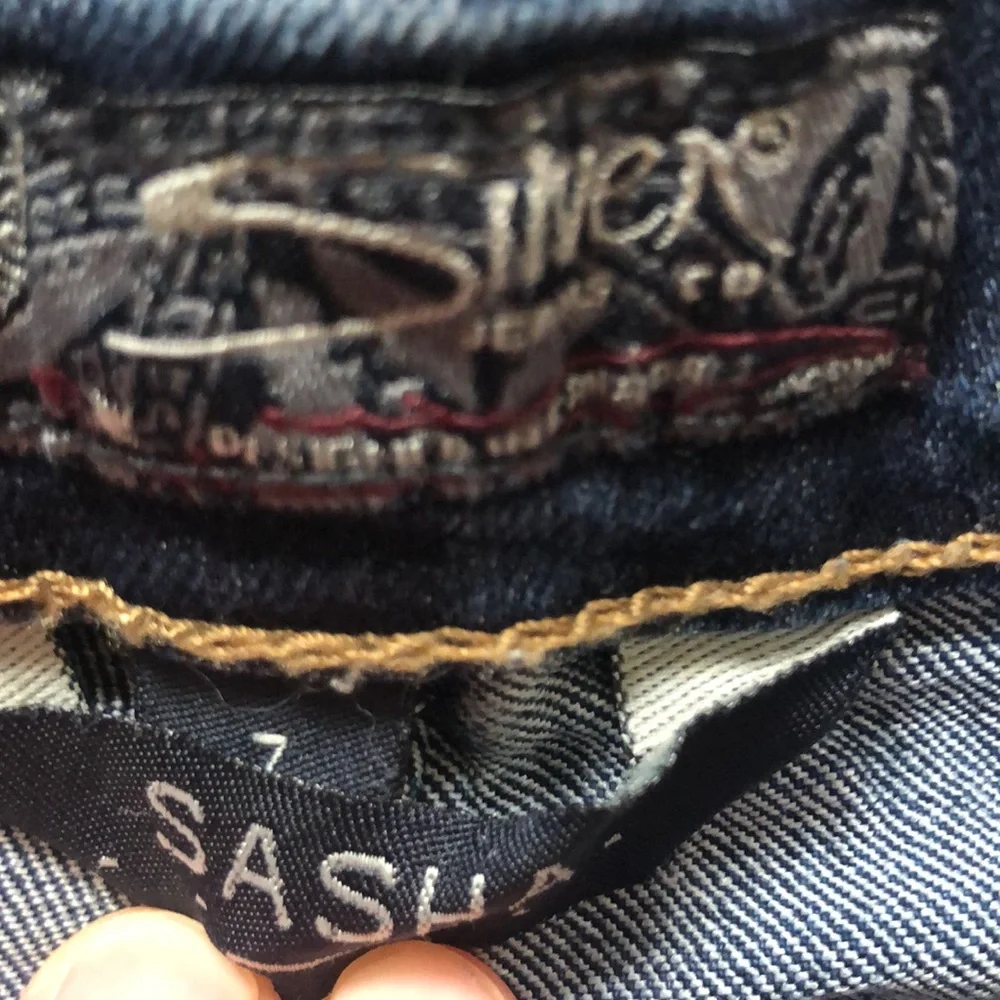 Sasha girls silver jeans - Picture 5 of 6